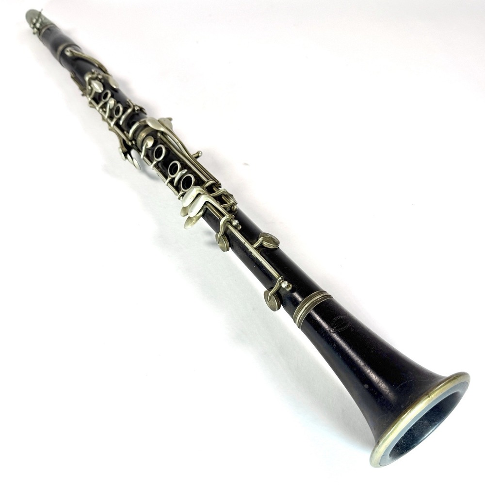 Vintage Amati Kraslice Wood Clarinet Czechoslovakia Nickel Keys‎ Untested